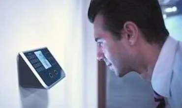 Biometric reader used for workplace access