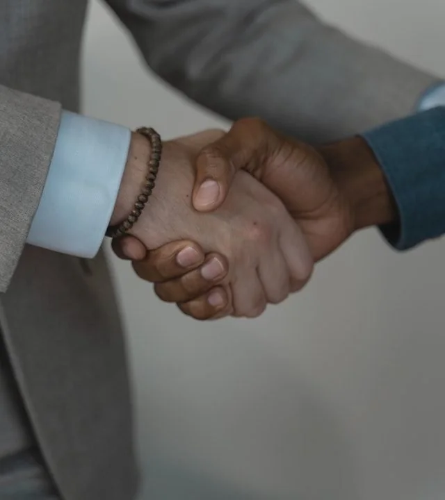 Business handshake