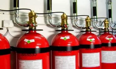 Fire suppression cylinders